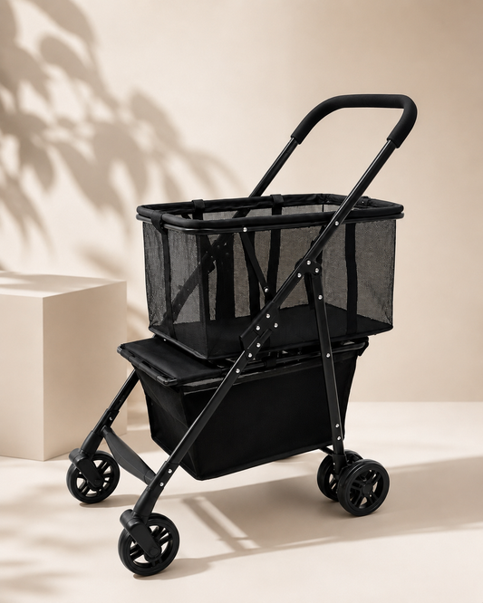 Foldable Multi-Purpose Utility Trolley